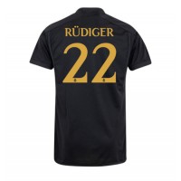 Moški Nogometni dresi Real Madrid Antonio Rudiger #22 Tretji 2023-24 Kratek Rokav
